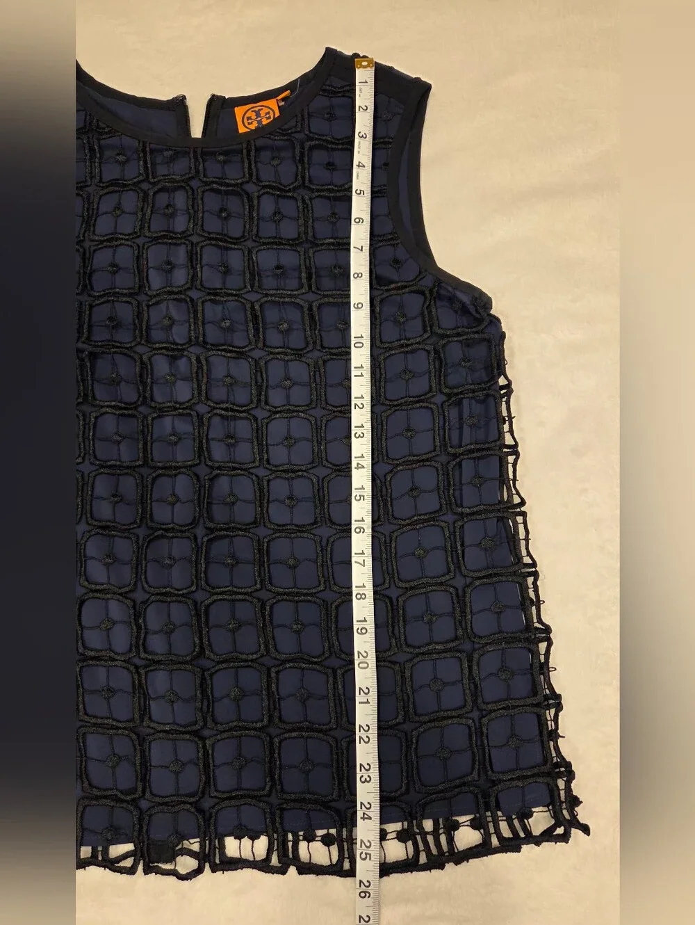 Tory Burch elegant navy